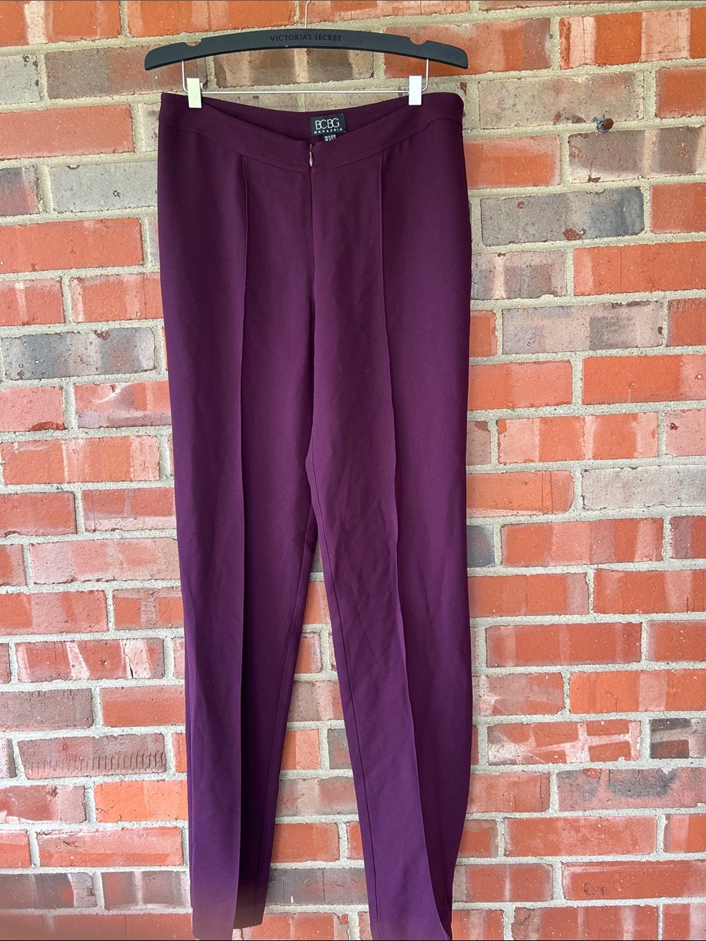 BCBG Women’s Dress Pants in Plum
